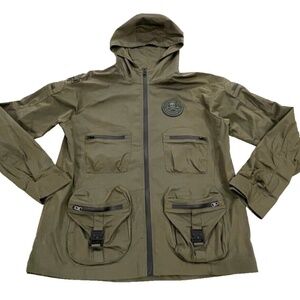 Eight & Nine Mfg. 89 Insubordination! Men's Jacket; Army Green; Small